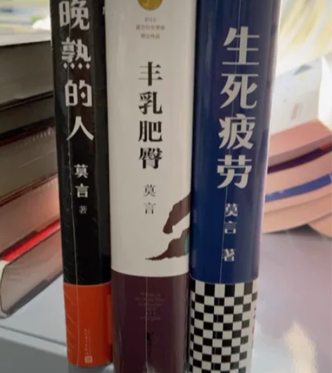 生死疲劳  晚熟的人莫言 丰乳肥臀 精装未...