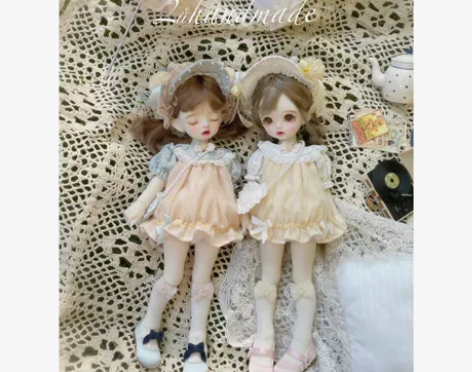 出二屿家～牛奶布丁bjd6分娃衣 点全状态...