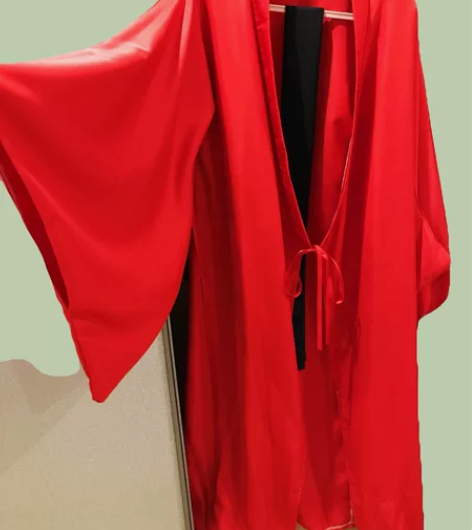 和服浴衣(附赠木屐鞋，黑色腰带) 野良神 ...