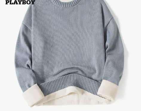 【礼遇价】花花公子毛衣男2020冬季新款男...