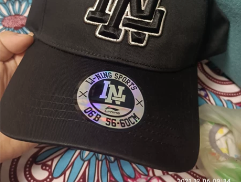 李宁正品刺绣大logo棒球帽，全新正品，棒...