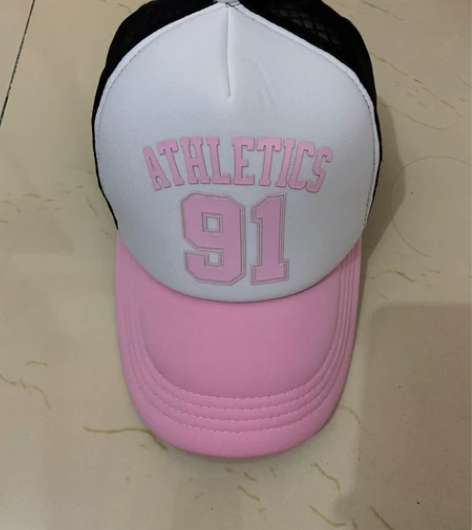 鸭舌帽运动帽棒球帽 粉色，品牌：安踏，公司...