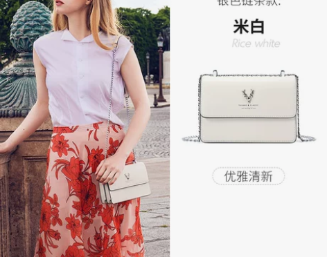 啄木鸟包包新款2020单肩斜挎女包女链条…...