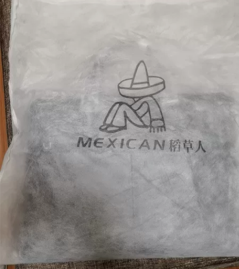 稻草人(MEXICAN)平纹头层牛皮公文包...