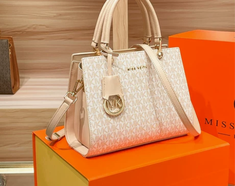 MK专柜真皮手提包包女2023新款夏季高