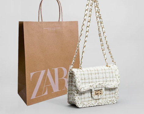 卓诗尼2023年秋冬新款女腋下包小香风呢