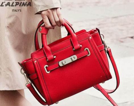 LALPINA 袋鼠女包单肩包女真皮斜挎包...