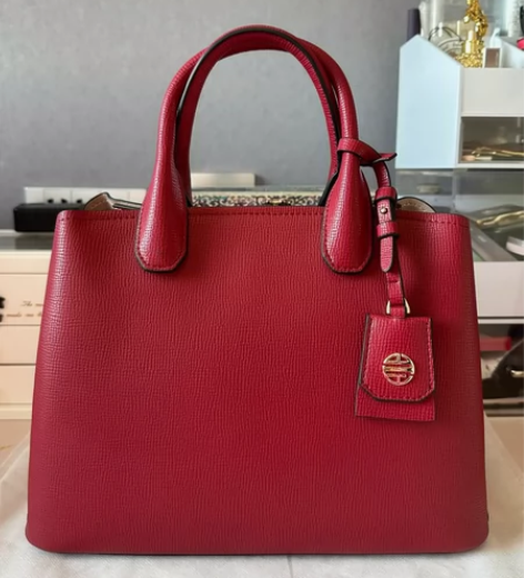 阿尔皮纳袋鼠真皮托特包女新款四季牛皮大容量...