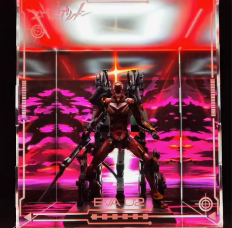 EVA 二号机 展示盒 万代 MB 新世纪...