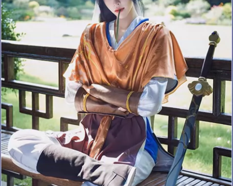 王者荣耀李逍遥cos服大全套，来人戳瞳可出...