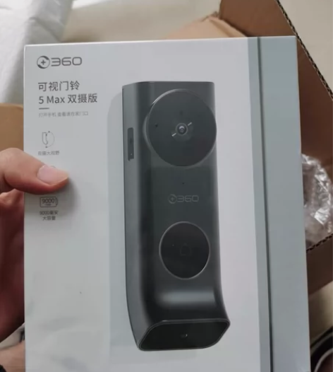 【全新】360可视门铃5Max 双摄400...