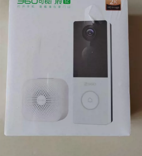 360可视门铃5C R4 Por，全新未拆...