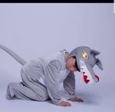 大灰狼演出服成人，舞台剧服装 大灰狼演出服...