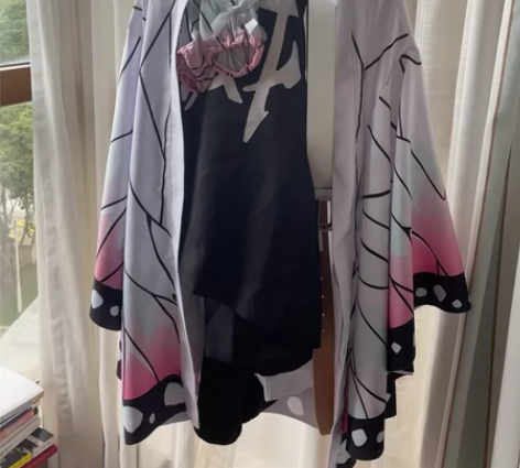 鬼灭之刃蝴蝶刃cos服全身 感兴趣的话点“...