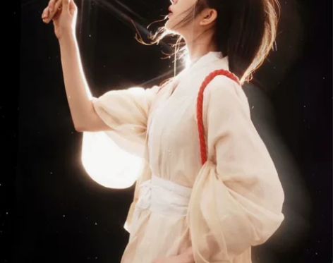 云锦原创【神明少女】魏晋风交领齐腰三件套4...