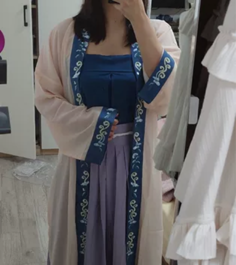 映春涧 宋制三件套L码 宋抹 褙子 一片式...