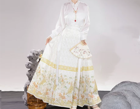 芙立诗 明制汉服女夏新中式短袖衬衫日常改良...