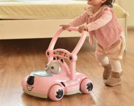 宝宝学步推车防侧翻婴儿学走路助步6-18个...