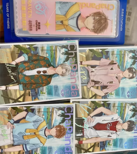 出全新未定事件簿×茶百道联动周边set 贴...