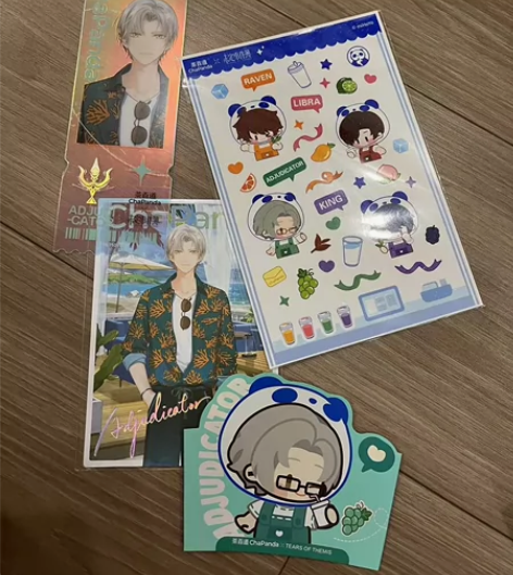 未定事件簿×茶百道联动周边 单人set（仅...