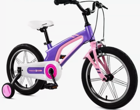 【狂欢价】飞鸽新款儿童自行车镁合金16寸3...