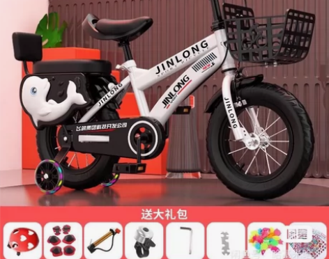 仓库清理库存！儿童车四款四个颜色，尺寸齐全...