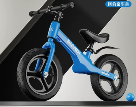 比安奇儿童平衡车，14寸，孩子骑了一回不想...