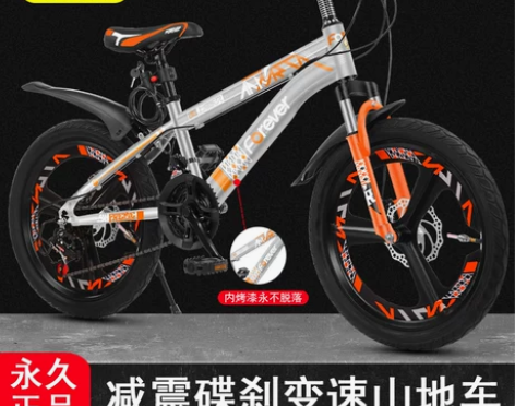 永久儿童自行车男孩中大童小女孩学生脚踏车 ...