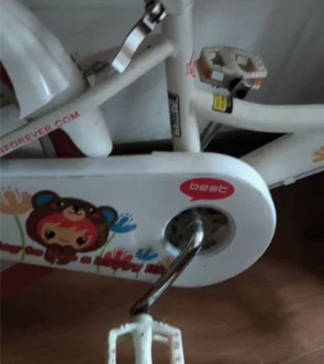 儿童永久自行车16寸，没怎么骑，没擦。爱琴...