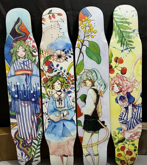 新Meow喵板三代长板紫喵女生rebirt...