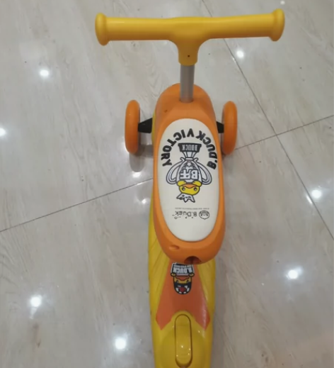 出闲置小黄鸭两用滑板原价268买的，买来都...