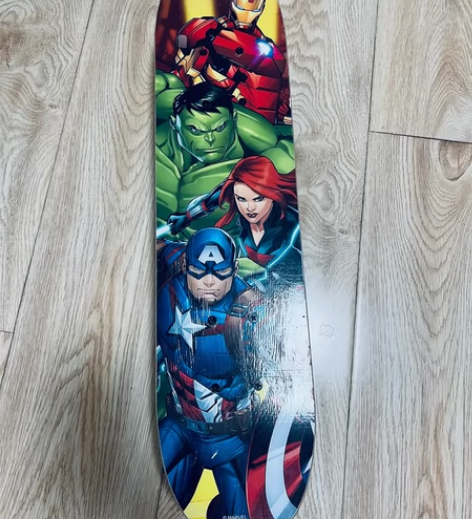 儿童漫威滑板，电影手办，99新，自提，长春...