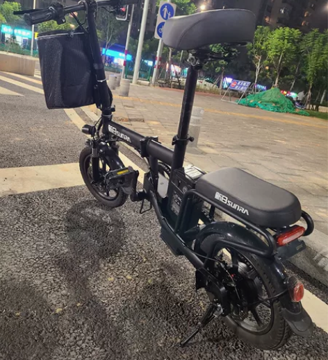 新日折叠电动自行车低价转让 感兴趣的话点“...