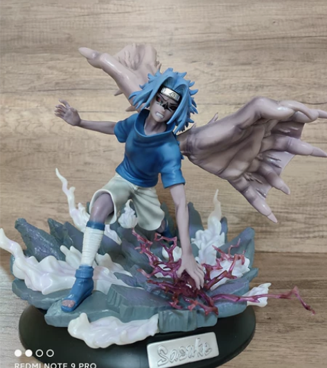 火影忍者GK    超大型佐助手办（可发光...