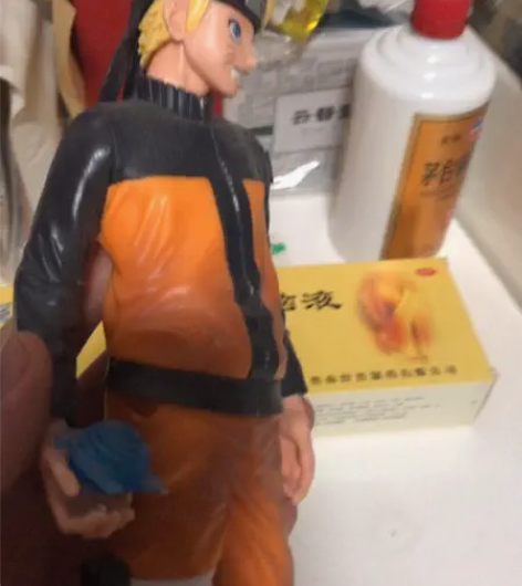 鸣人手办巨型 售出不退不换 无损无缺