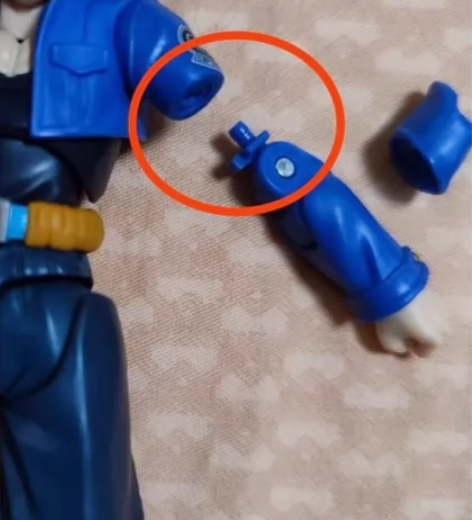 Bandai/万代shf特兰克斯 手臂易脱...