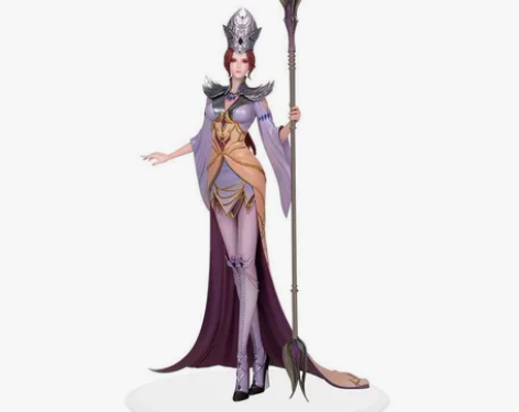 斗罗大陆比比东擎苍 等比例手办正版 全新未...