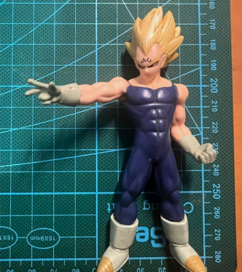 龙珠贝吉塔超级赛亚人二魔化手办 有时光的痕...