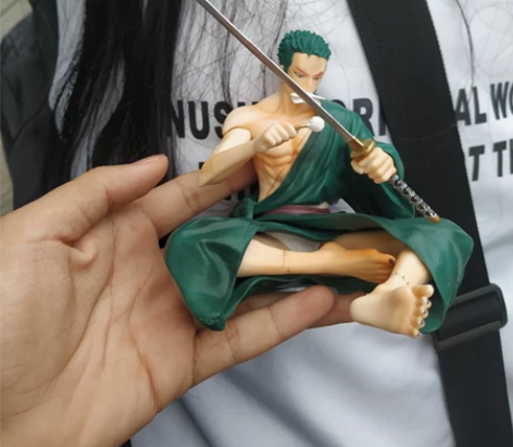 【全新包邮】海贼王手办坐姿索隆三千世界阿修...