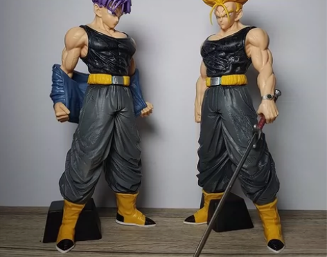 30CM现货七龙珠GK圣殿特兰克斯超级赛亚...