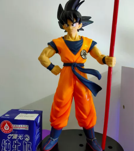 七龙珠20周年孙悟空手办模型摆件生日礼物汽...