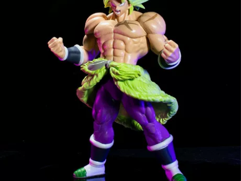 七龙珠 龙珠超 手办模型摆件 塑料 布罗利...