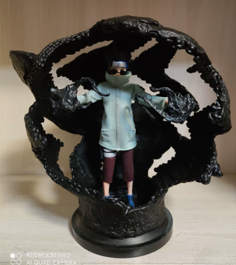 油女志乃虫玉火影手办 有一对替换臂，有金属...