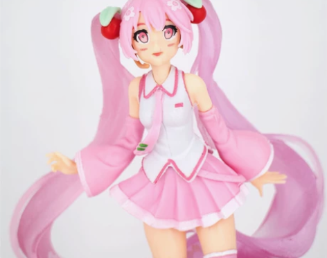 樱花初音未来公主殿下手办玩偶车载摆件，15...