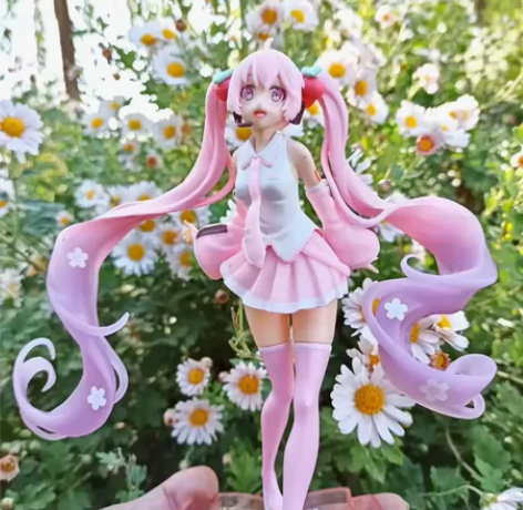 动漫樱花初音手办中秋初音未来miku二次元...