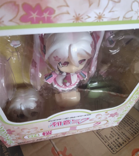 打包出gsc粘土人可换装配件齐全Q版樱花初...