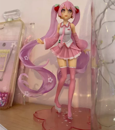 樱花兔耳泳装初音未来 雪乃 车饰机箱手办模...