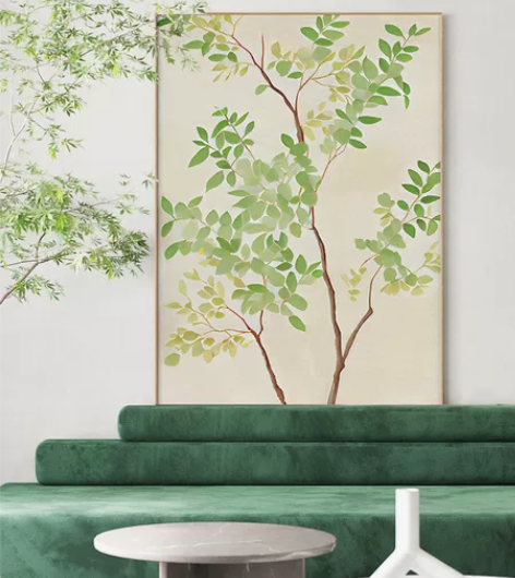 简约现代客厅装饰画沙发背景墙壁画大尺寸艺术...