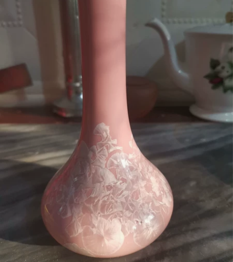 上世纪7 8十年代经典结晶釉老花瓶，辽宁省...