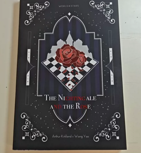 好茶组 夜莺与玫瑰 同人周边本，买回仅试阅...